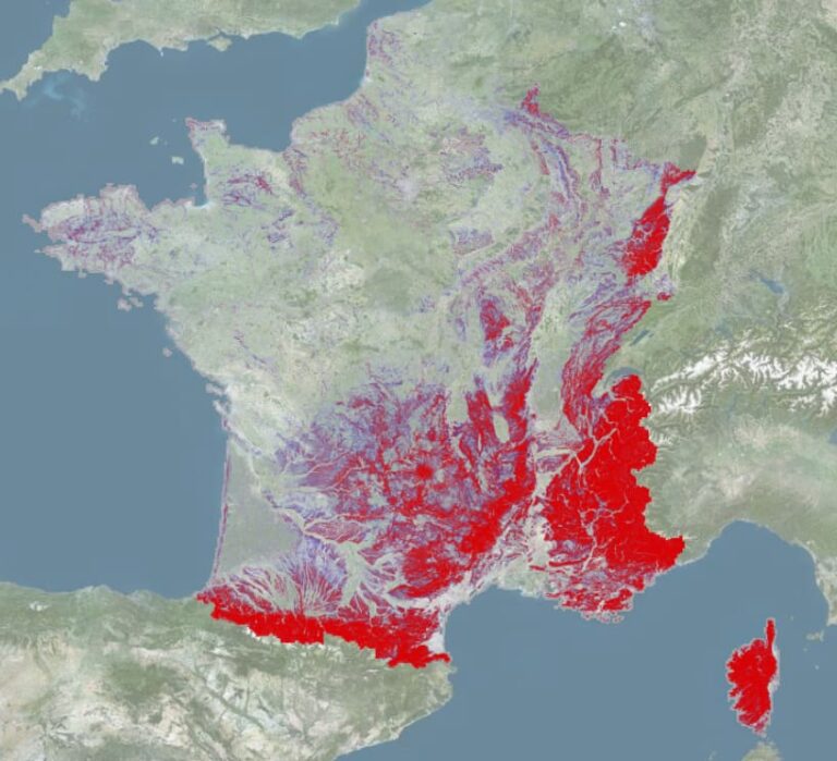 Seuils de pente pour l'agriculture